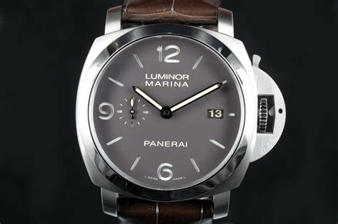 panerai 351 with black strap|Panerai Luminor Marina 1950 3 Days PAM 00351 .